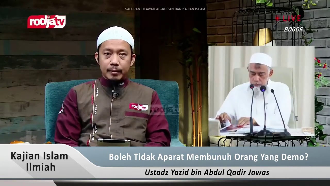 Bolehkah Aparat membunuh Orang Demo? | Ustadz Yazid bin Abdul Qodir Jawas حفظه الله تعالى
