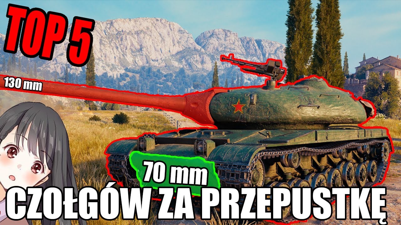 TOP 5 NAJLEPSZYCH CZOŁGÓW ZA PRZEPUSTKĘ BITEWNĄ