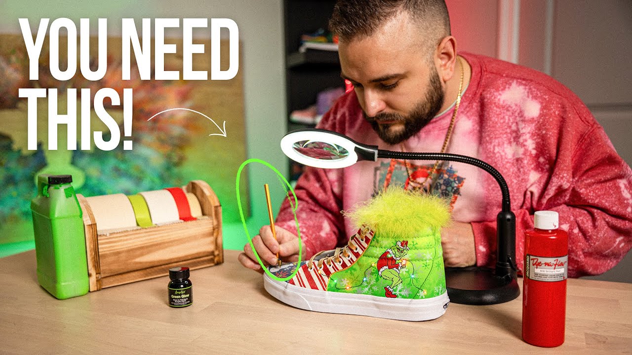 What Every Custom Sneaker Artist Wants This Christmas!