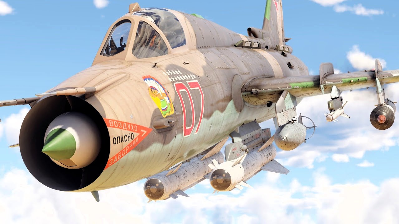 USSR 11.0 CAS is Very Diversified & Beautiful || Su-17M4, MiG-27M, Mi-28N & Ka-50 (War Thunder)