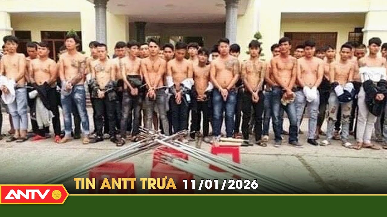 Tin tức an ninh trật tự n&oacute;ng, thời sự Việt Nam mới nhất 24h trưa ng&agrave;y 11/1 | ANTV