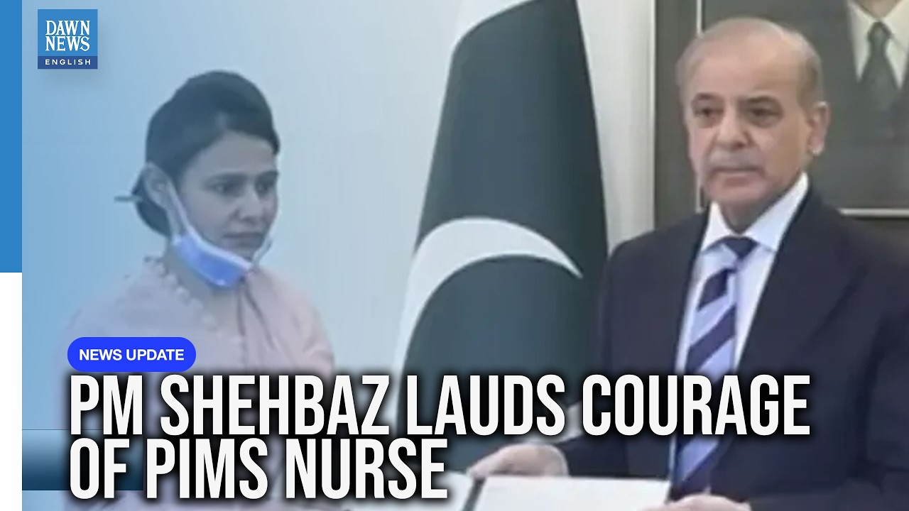 'A Daughter of The Nation': PM Shehbaz Lauds Courage of Pims Nurse Razia Noreen During Hospital Fire