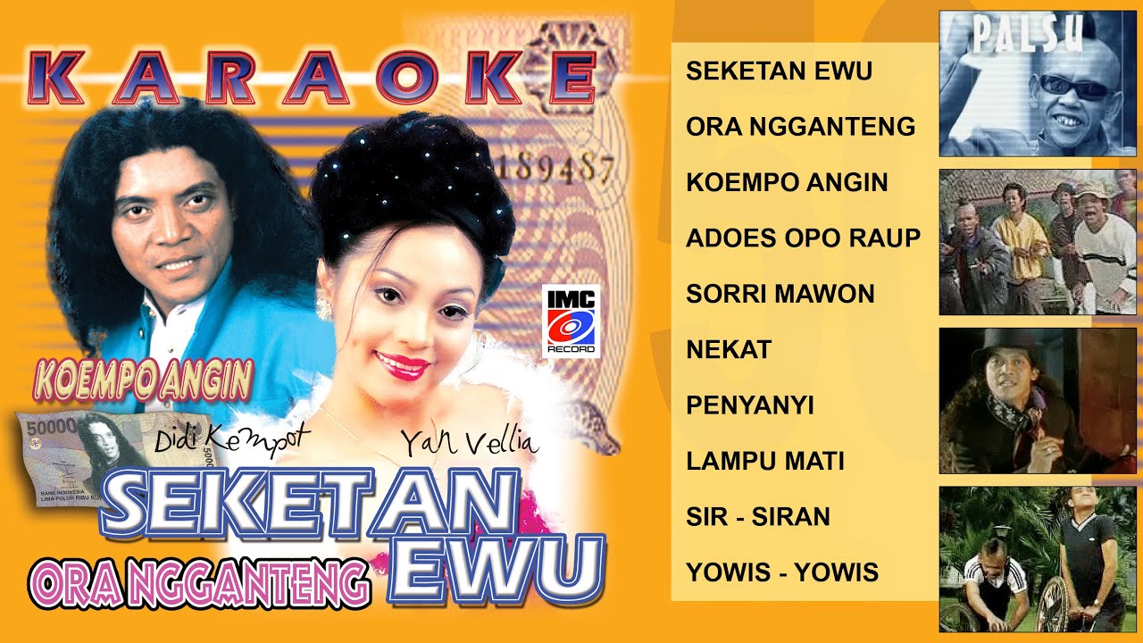Didi Kempot Ft.Yan Vellia - Seketan Ewu Full Album (Official) IMC RECORD JAVA