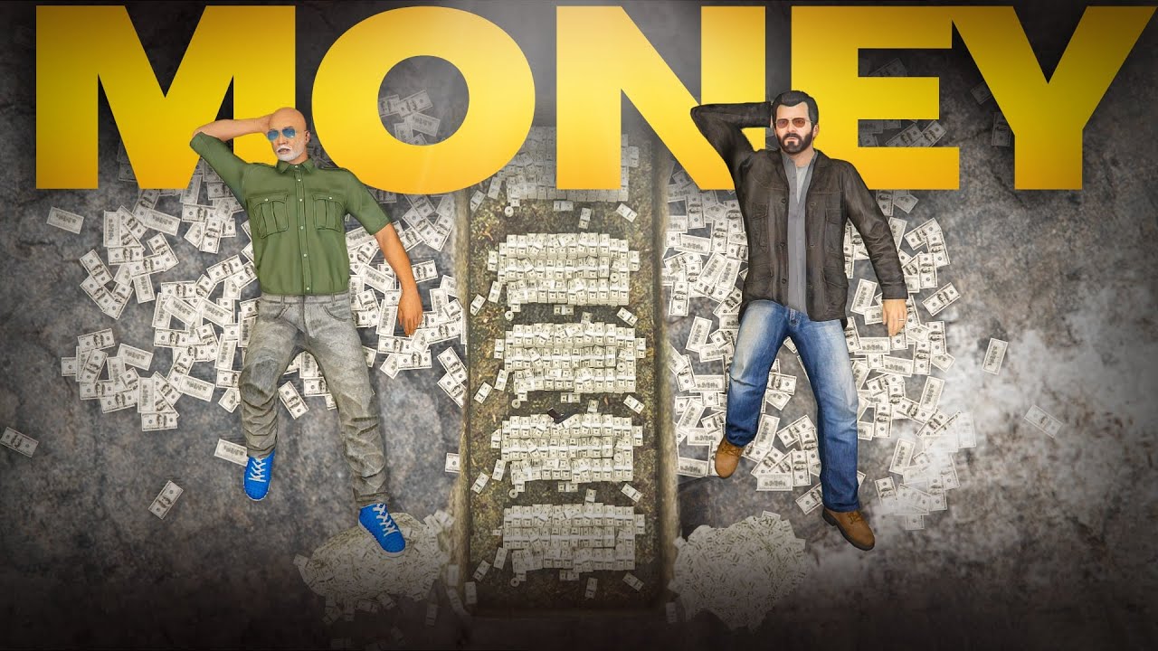 BURIED ALL OF OUR MONEY | GTA 5 GAMEPLAY