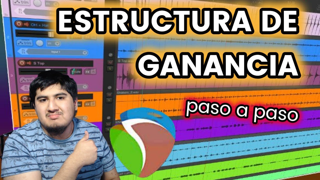 ESTRUCTURA DE GANANCIA EN REAPER (Gain Staging, Vúmetros, paneos) 👌👌👌