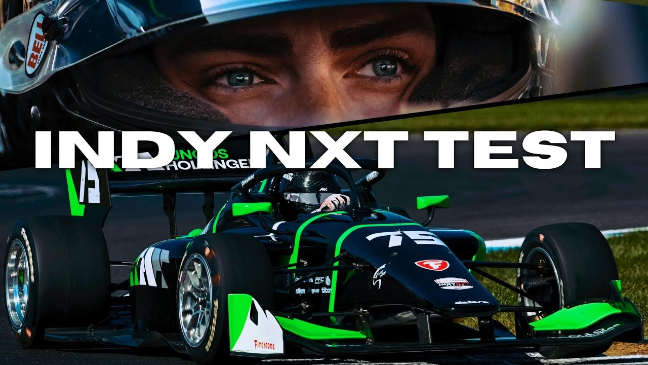 My First Indy NXT Test!