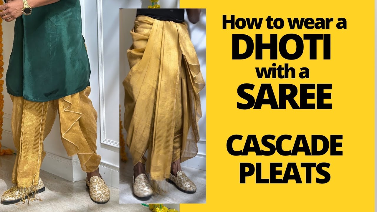 Dhoti Draping style 30 | Saree