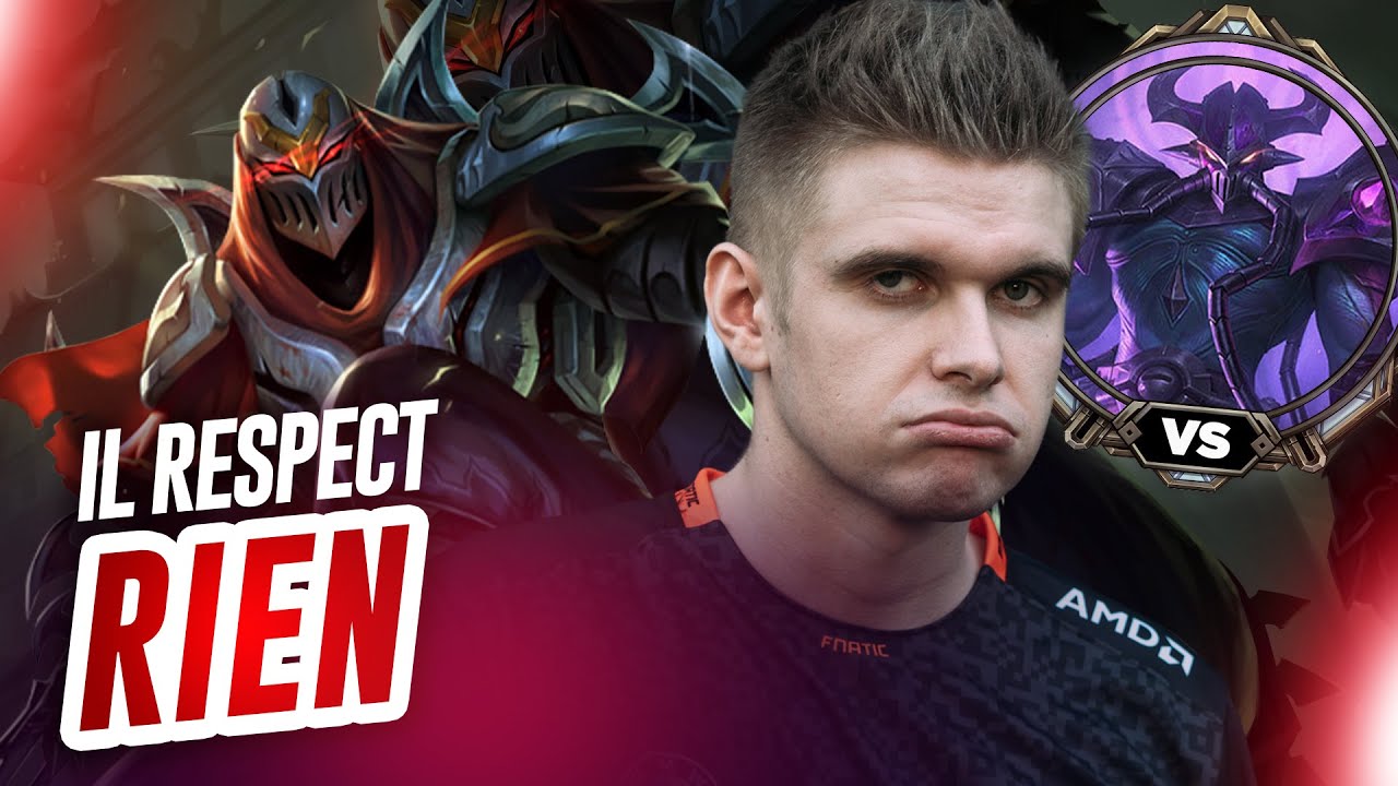 SOLOQ SMURF : IL RESPECTE RIEN - ZED VS KASSADIN | LOL FR
