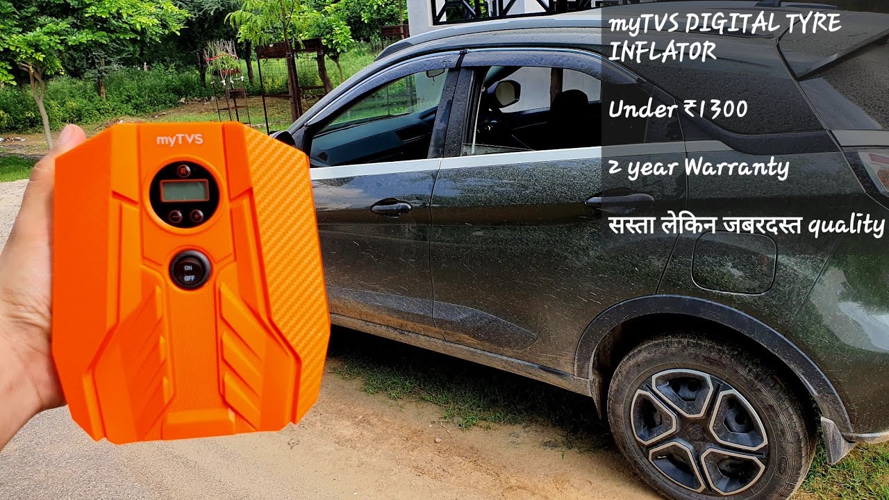 myTVS TI-16 TYRE INFLATOR | TYRE AIR PUMP | VALUE FOR MONEY?