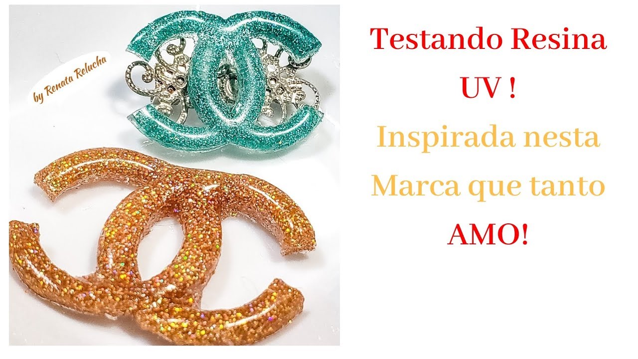 ( Resina UV  )  DIY -  By Renata Relucha