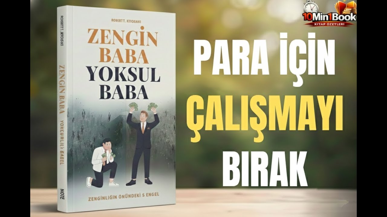 Para İçin Çalışmayı Bırak! | Zengin Baba Yoksul Baba Kitap Özeti