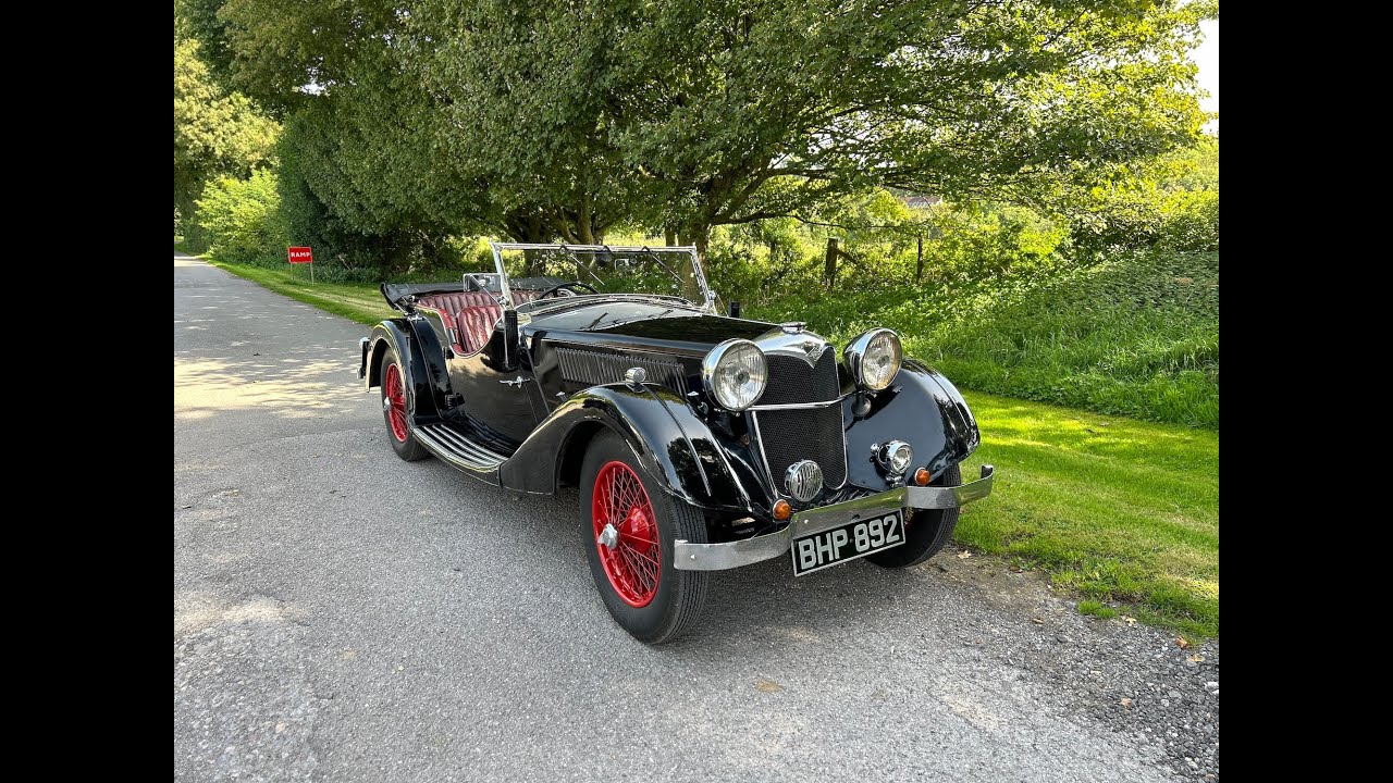 1936 Riley 12/4 Lynx (Special Series) Sold by Robin Lawton Vintage & Classic Cars