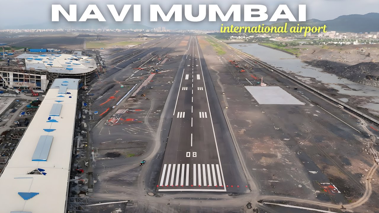Navi Mumbai International Airport PROGRESS Update You Won't Miss | DB Patil International Airport