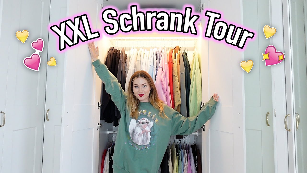 Schrank Tour - Mein neuer Kleiderschrank ist endlich fertig ! | Sonny Loops