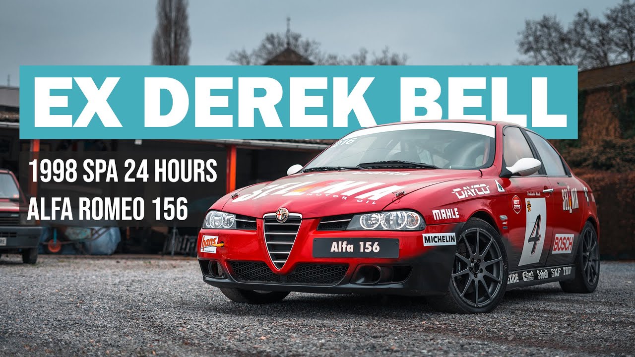 Up Close & Personal With An Ex 1998 24 Hour of Spa Alfa Romeo 156