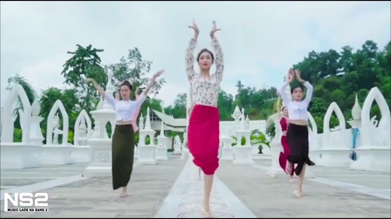 Nhạc Lào Hay - Gái Xinh Múa Lăm Vông - Nhạc Lào Na Sang 2