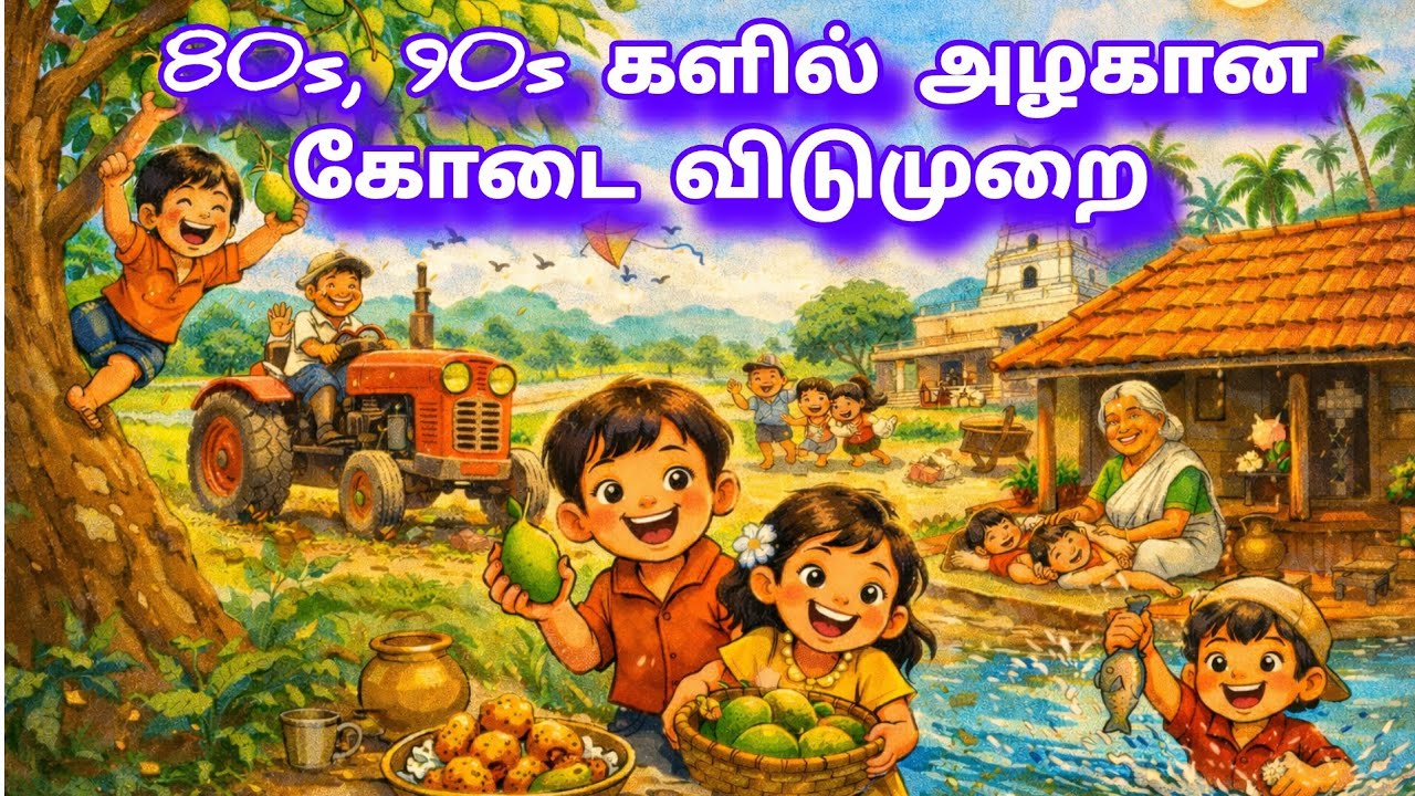80s, 90s களில் அழகான கோடை விடுமுறை நாட்கள் #90severgreen @கதைகேளுகதைகேளு31 