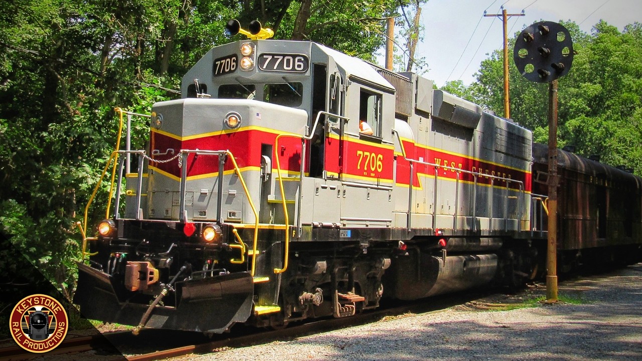 West Chester Railroad: The Heritage Line Along the Creek (HD)