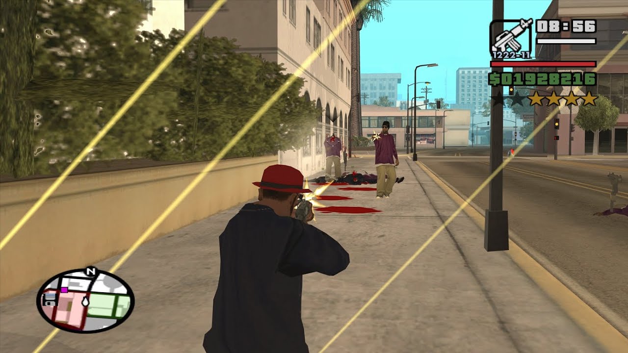 Turf Wars (Gang Wars) video #9 - Chain Game Red Derby - GTA San Andreas