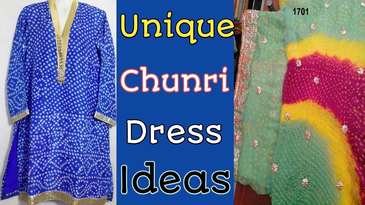 Excellent Chunri Dress Ideas/Latest Chunri Suits Kay Designs/#dress#chunri outfit#stylish