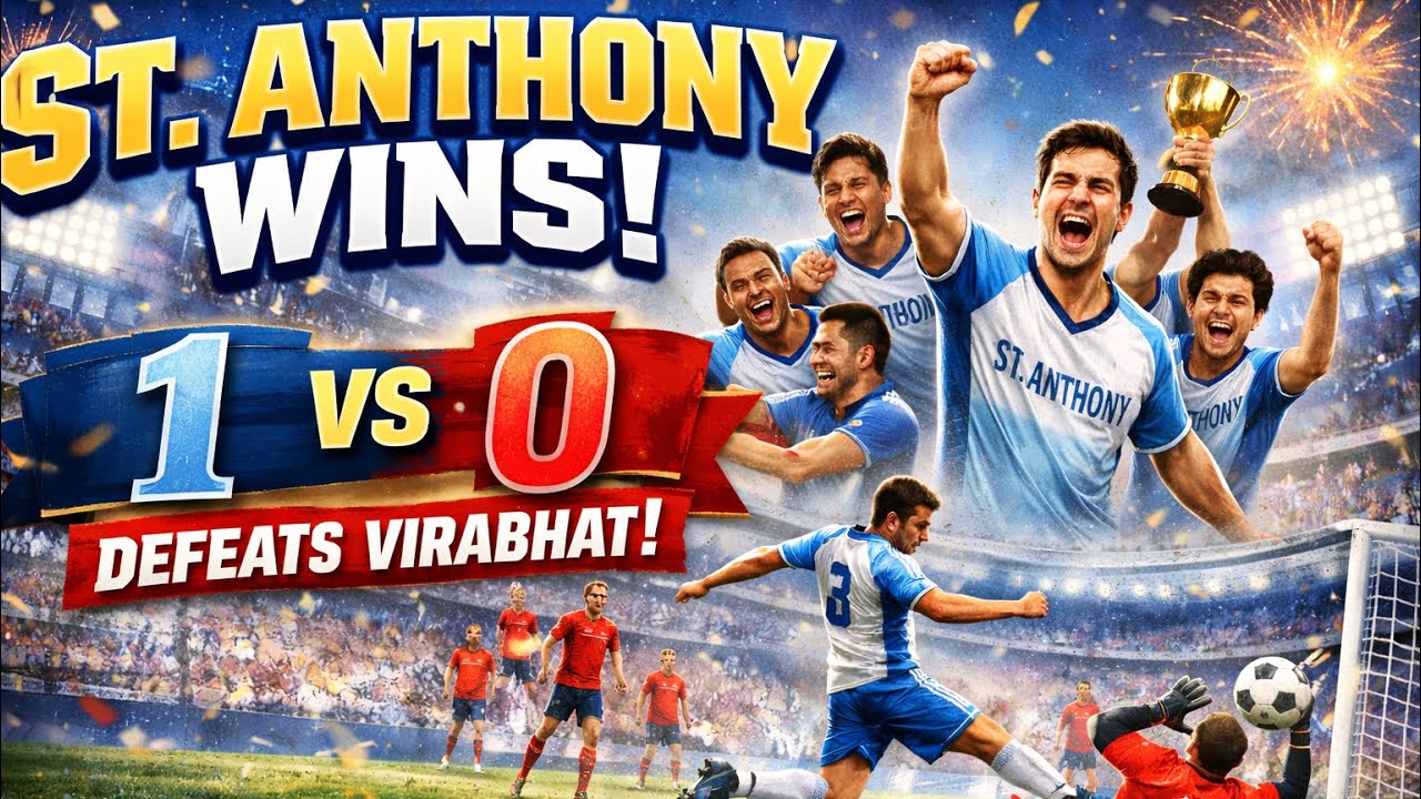 St Anthony win Over Virabat in 2nd half  1-0