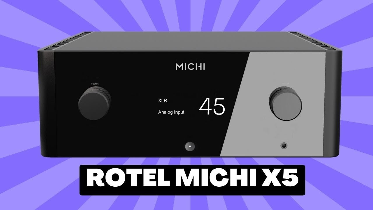 Check Out Classy Rotel Michi X5 Stereo Integrated Amplifier | Ooberpad