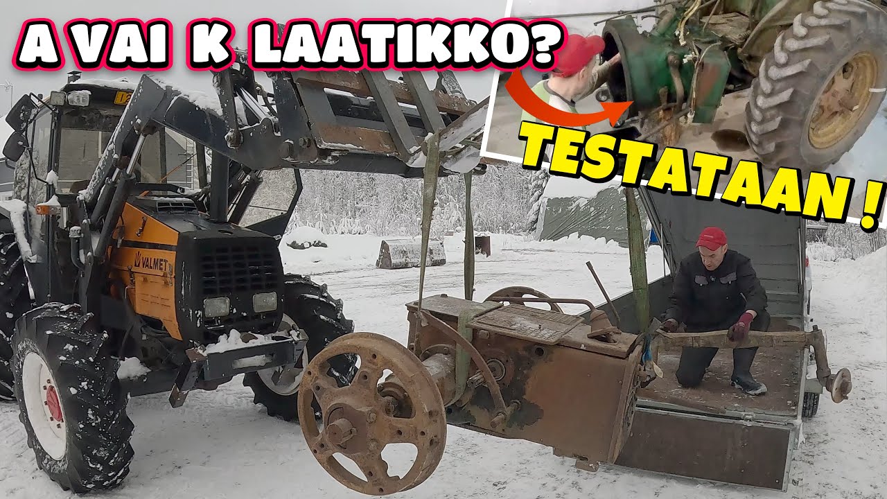 Hommasin ZETOR 25 projektiin Varaosalaatikon ja erilaisen Etuakselin