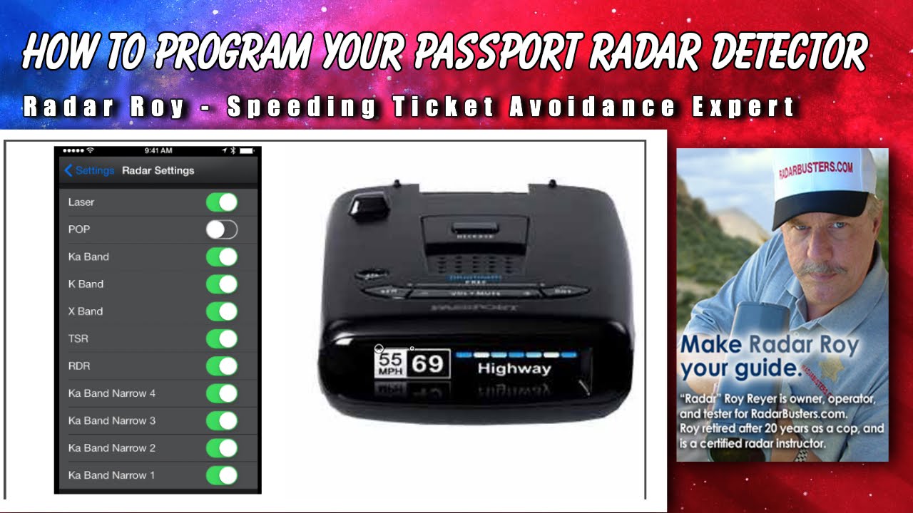 Как запрограммировать радар-детектор Escort Passport — Radar Roy