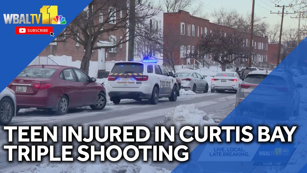 Teen injured in Curtis Bay triple shooting