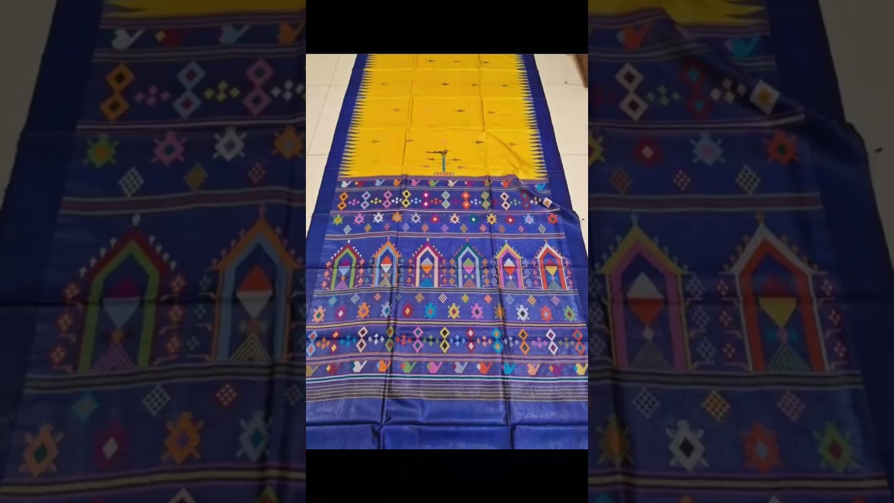 Most demanding Dolabedi sarees in silk and tussar from Orissa!!#dolabedisilksaree