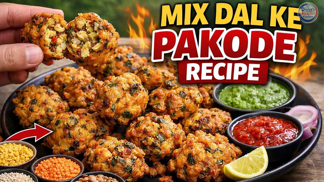 Mix dal ke pakode aise banaye ASMR | dal vada recipe | pakora paneer | pakora | bread pakora | ASMR