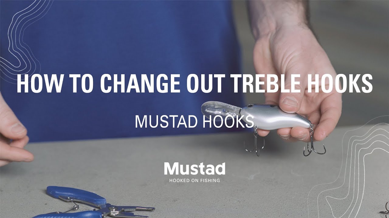 Mustad&reg; How To Change Out Treble Hooks