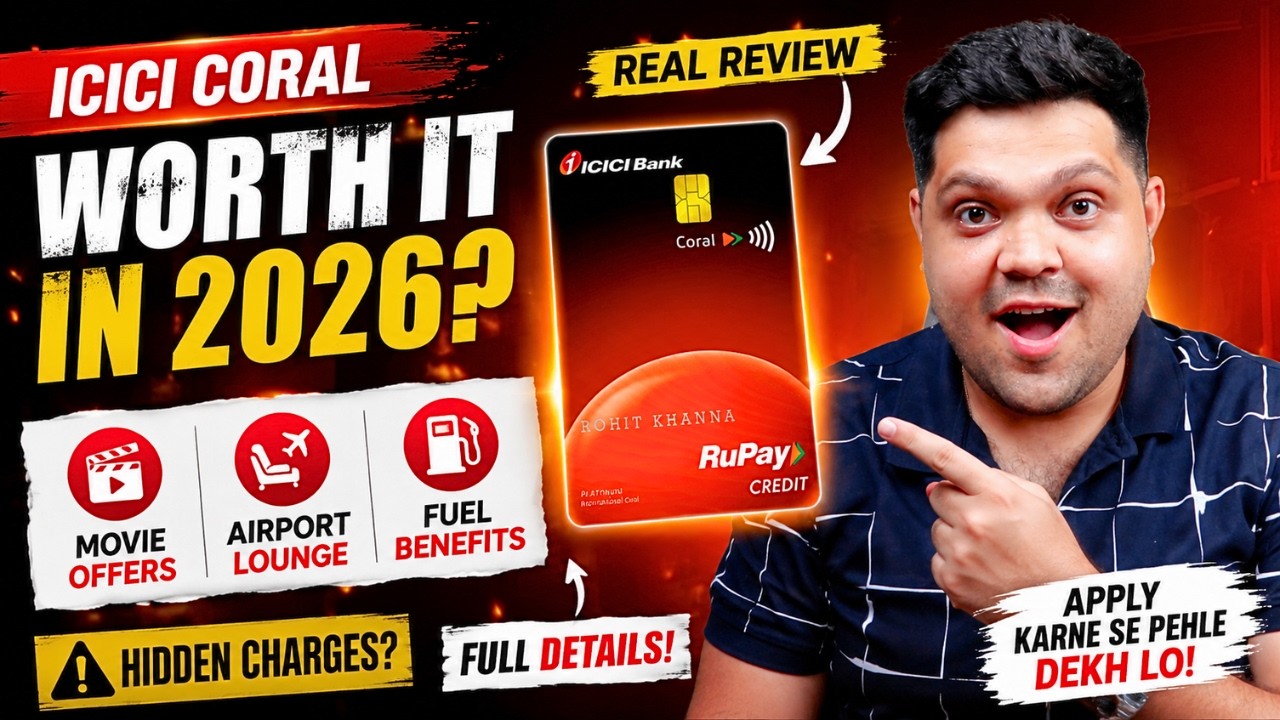 ICICI Coral RuPay Credit Card Full Details 2026 🔥 | Benefits & Features