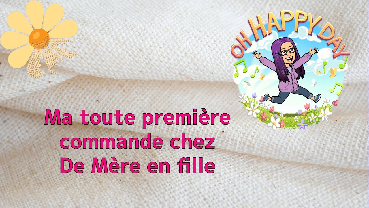 Ma première commande chez De mère en fille #crossstitch #pointdecroix