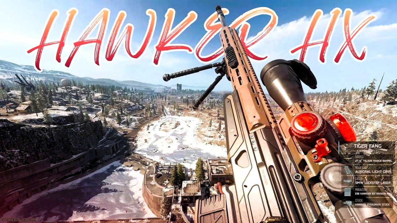 the *NEW* ONE SHOT SNIPER RIFLE in BO7 WARZONE! 😱 (Best HAWKER HX Sniper Loadout)