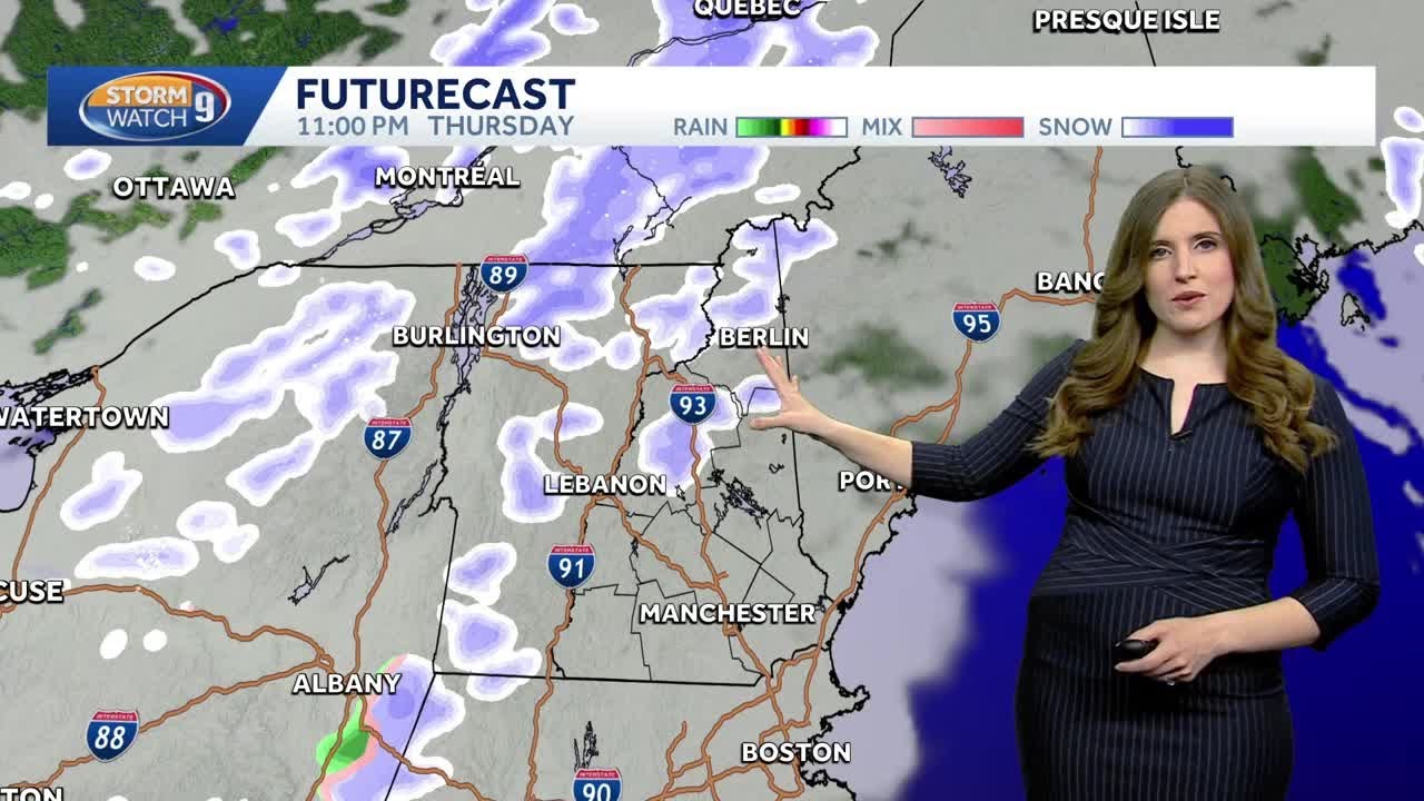 Video: Milder weather, chance of showers ahead