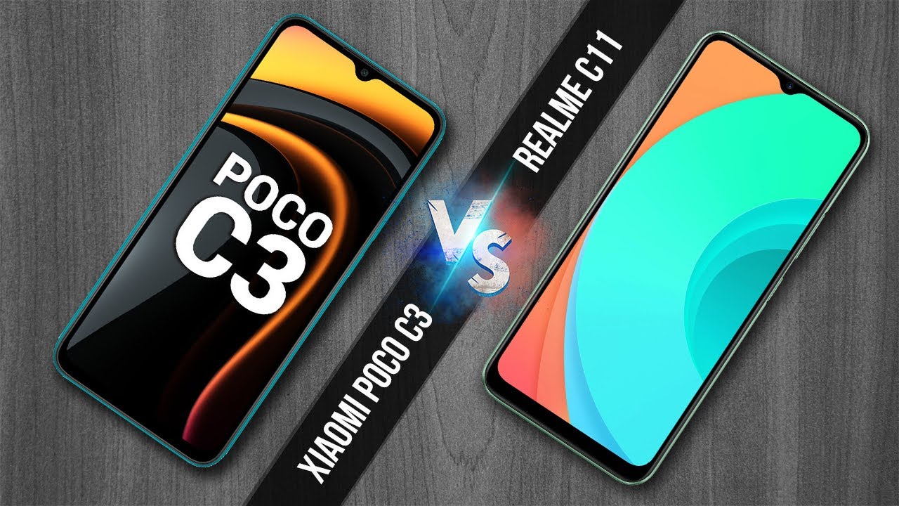 Xiaomi Poco C3 Vs Realme C11 Specs Comparison