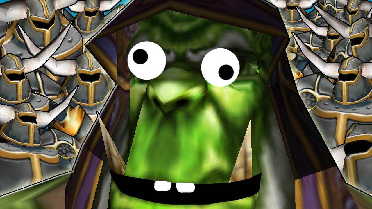 Warcraft 3 - 1 vs 11 Insane Computers | Orc