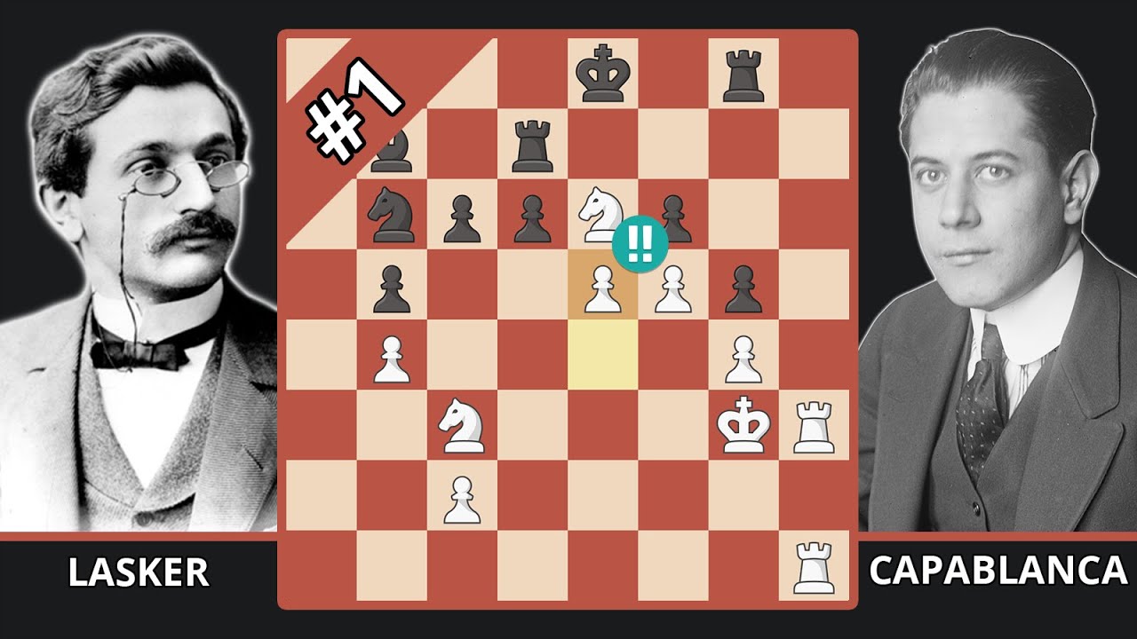 Lasker's Strategic Masterpiece Vs. Capablanca - Best of the 1910s - Lasker vs. Capablanca, 1914