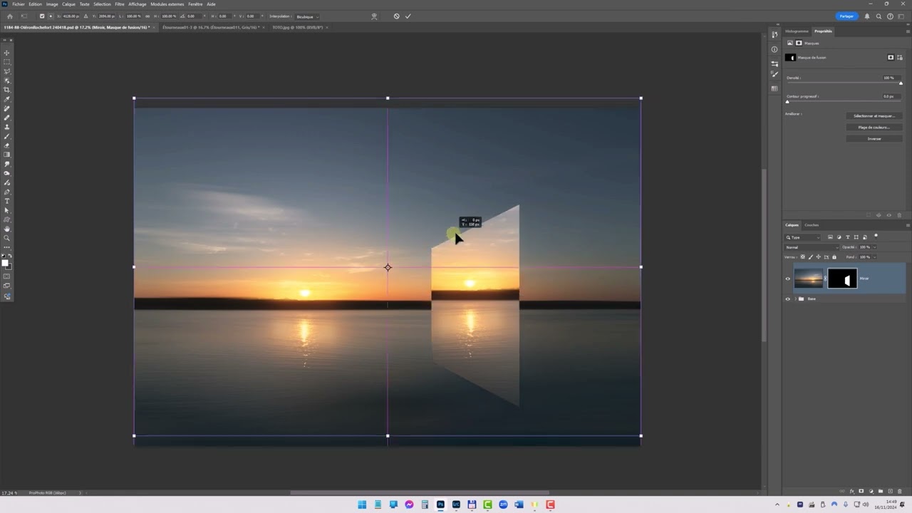 Effet miroir magique
