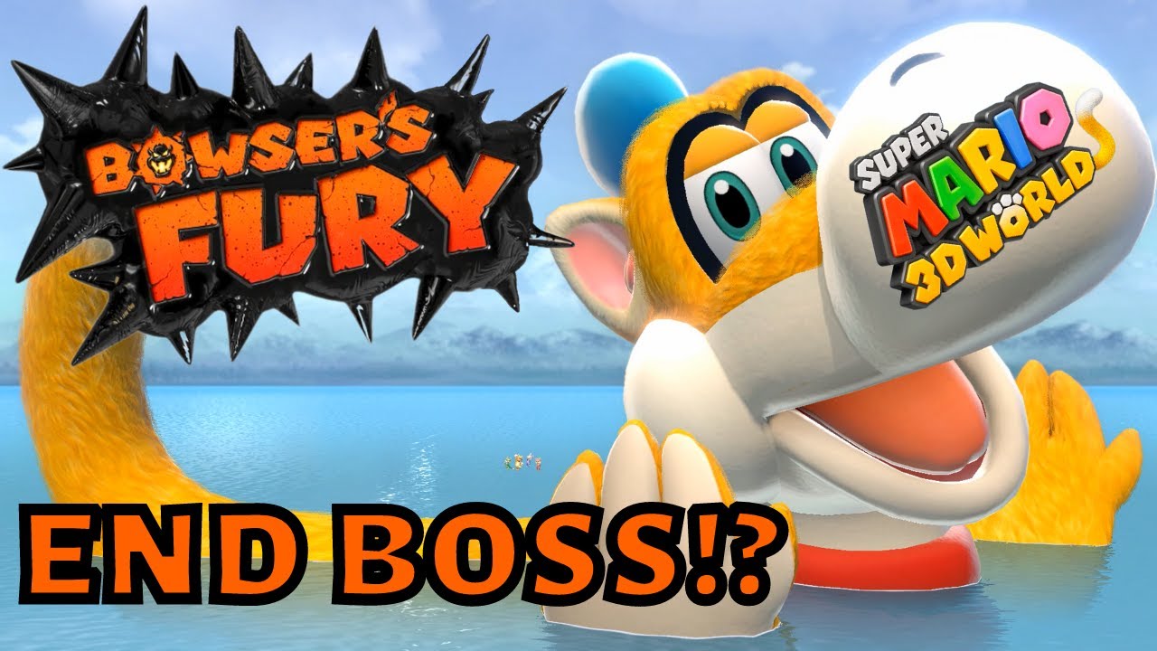 Bowser's Fury Gameplay Walkthrough + End Boss Battle!?