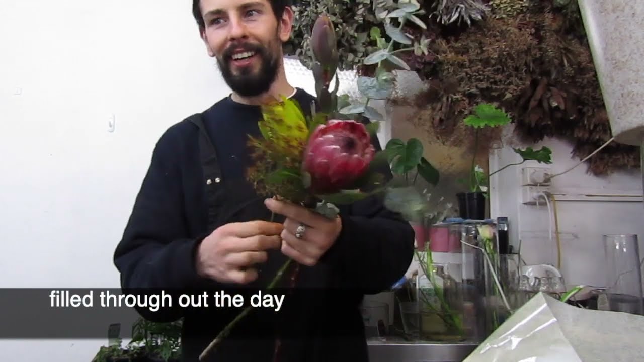 Florist VLOG With Adam The Flower Man -  Creating Two Large Bouquets