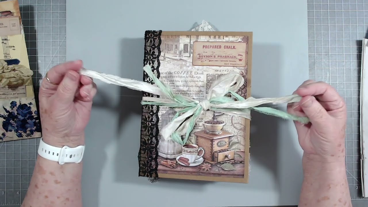 I LOVE COFFEE AND I LOVE THIS JOURNAL ~ VINTAGE COFFEE JOURNAL