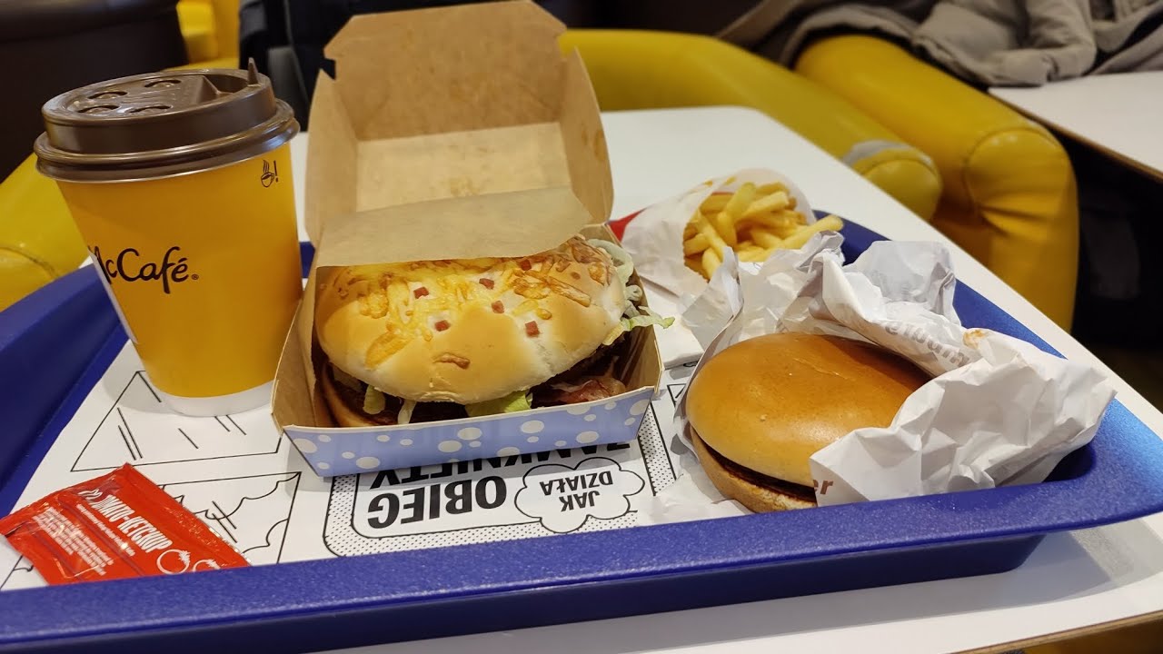 Szama Vlog - McDonald's - Kanapka Drwala,2 for you i kawa z mlekiem