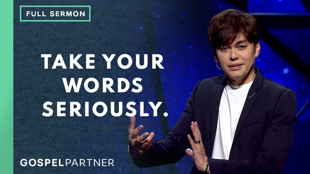 The Power Of What You Say (Full Sermon) | Joseph Prince