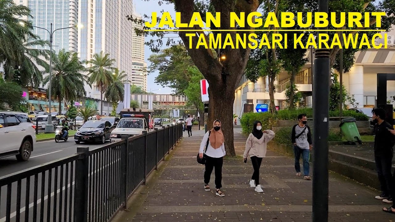 Ngabuburit walk at Lippo Village ❗ Taman Sari Karawaci - Tangerang - Banten. Waiting for Iftar
