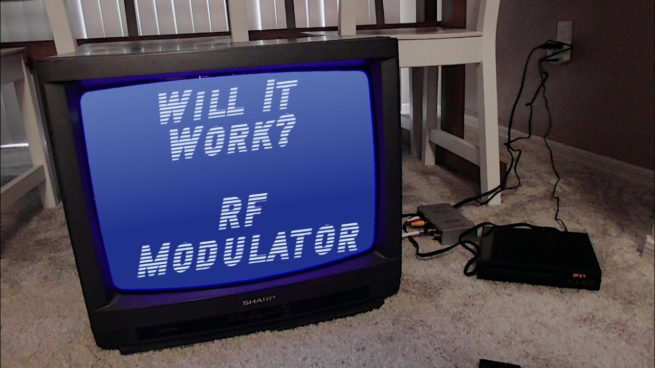 Testing A (Locally Bought) RF Modulator!