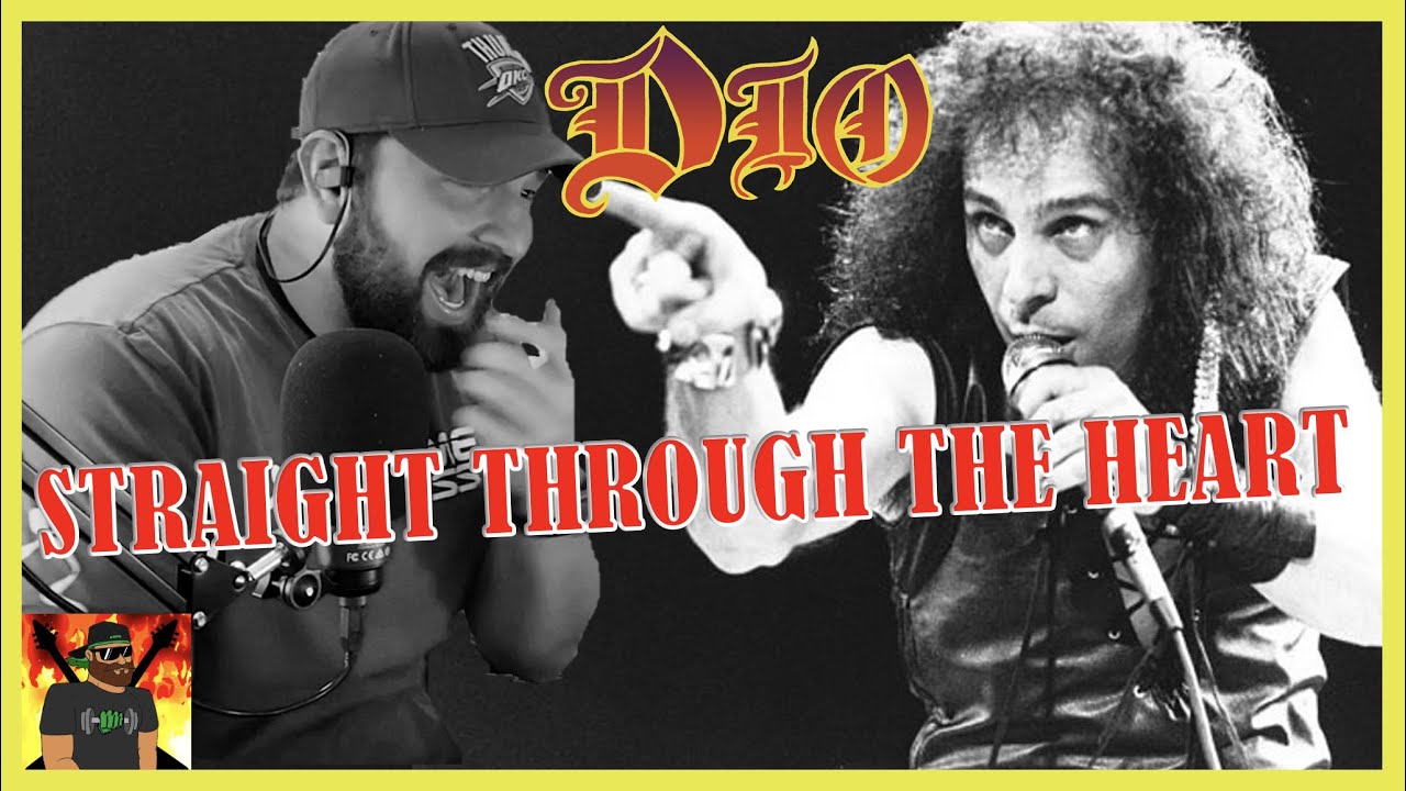 Эта гитара — просто МОЛНИЯ!! | DIO — Straight Through the Heart (Студийная версия) | РЕАКЦИЯ
