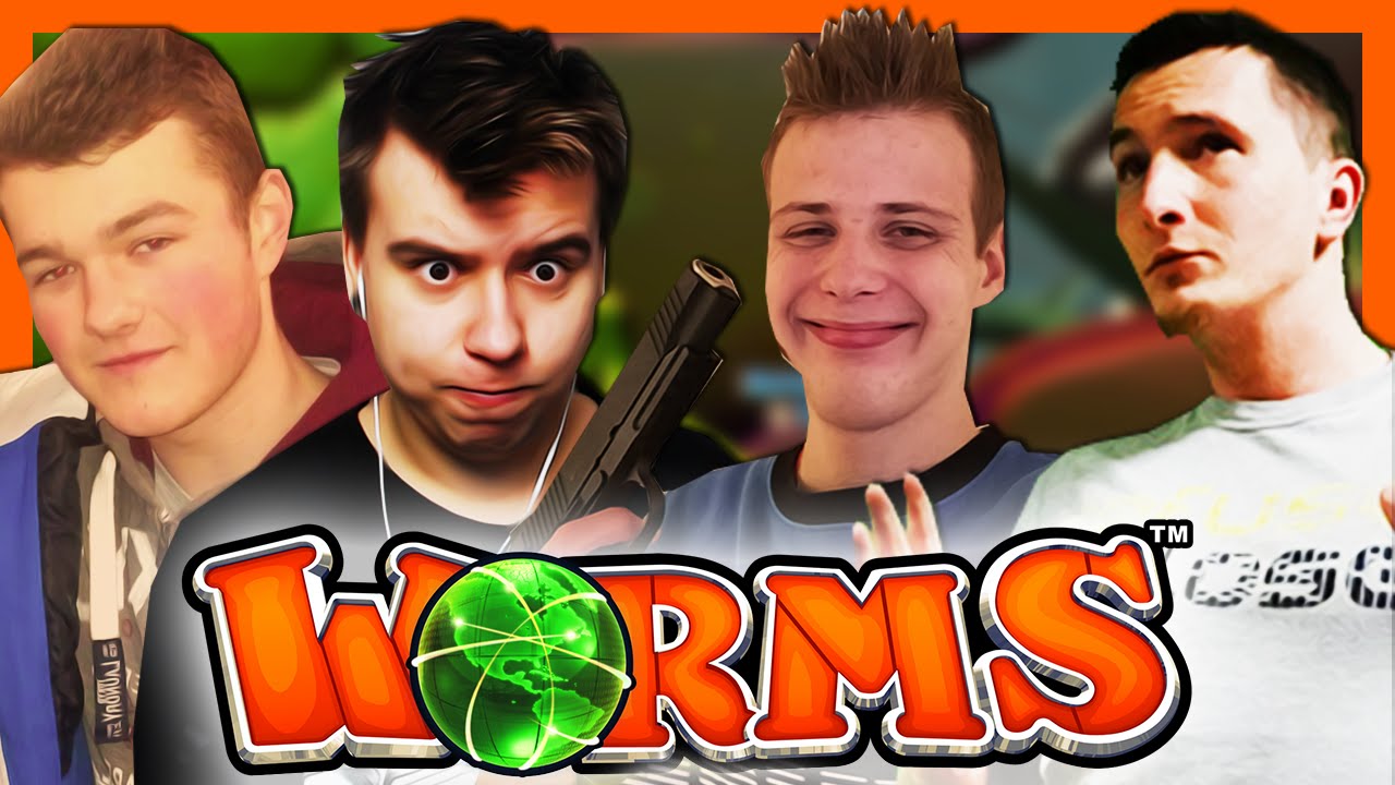 ISAMU vs MANDZIO vs NITRO vs MISZCZU (Worms Clan Wars 2/4)