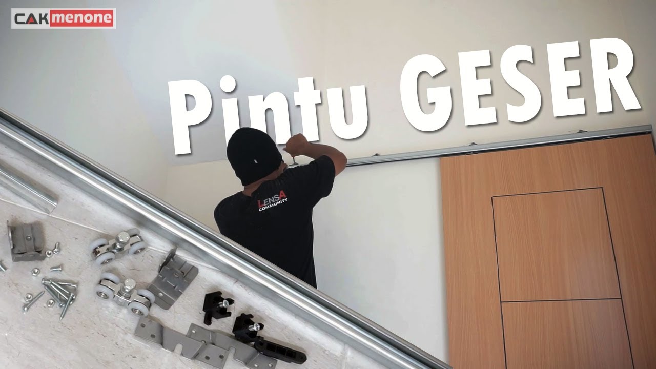 Cara Memasang / Merakit Pintu Geser